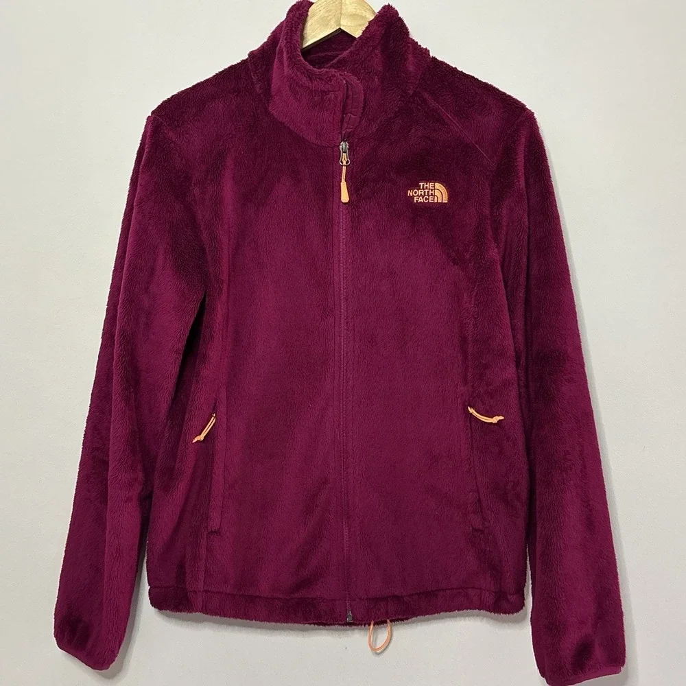 The North Face Osito full zip raschel Fleece Jacket Women's M‎ Outdoor Gorp Hike